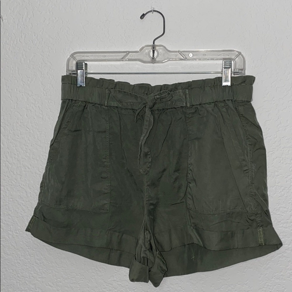 Aerie Forest Green Cloth Shorts